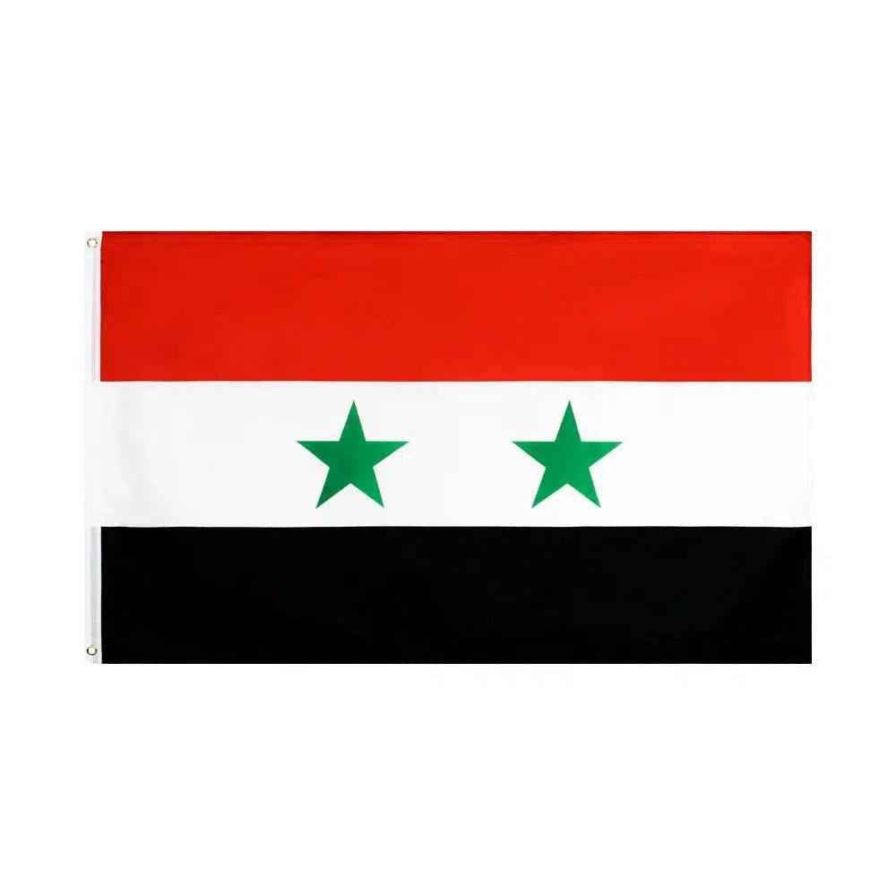 Syria Flag - 90x150cm(3x5ft) - 60x90cm(2x3ft)