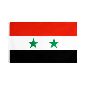 Syria Flag - 90x150cm(3x5ft) - 60x90cm(2x3ft)