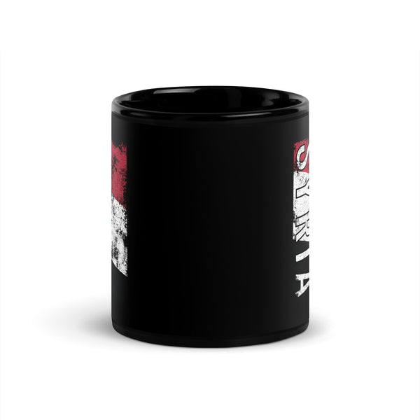 Syria Flag - Distressed Flag Mug