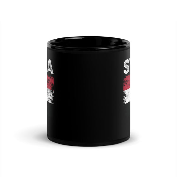 Syria Flag Distressed - Syrian Flag Mug