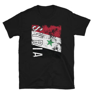 Syria Flag Distressed T-Shirt