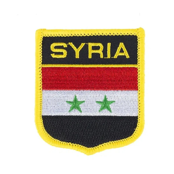 Syria Flag Patch - Sew On/Iron On Patch