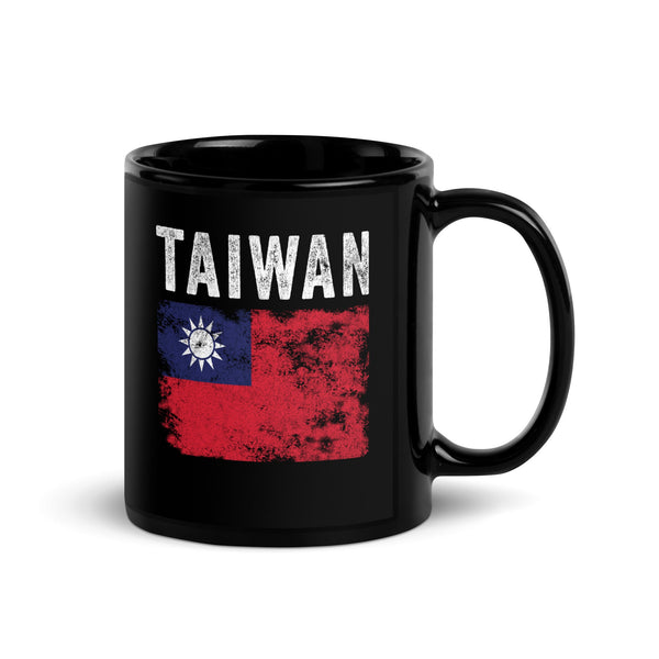 Taiwan Flag Distressed - Taiwanese Flag Mug