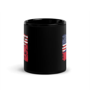 Taiwan USA Flag Mug