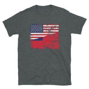 Taiwan USA Flag T-Shirt