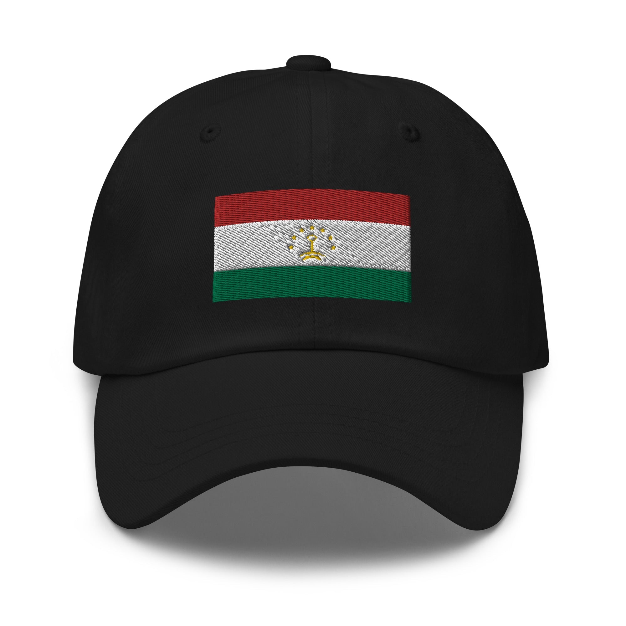 Tajikistan Flag Cap - Adjustable Embroidered Dad Hat