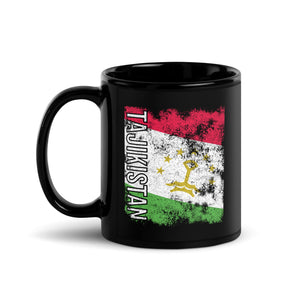 Tajikistan Flag - Distressed Flag Mug