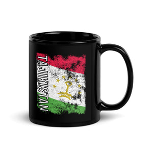 Tajikistan Flag - Distressed Flag Mug