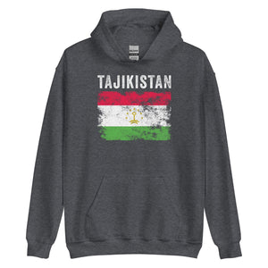 Tajikistan Flag Vintage Tajikistani Flag Hoodie