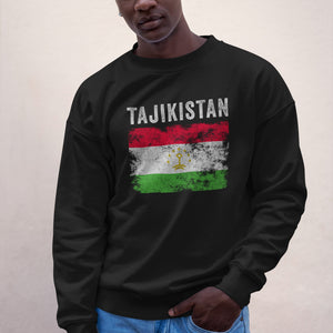 Tajikistan Flag Vintage Tajikistani Flag Sweatshirt