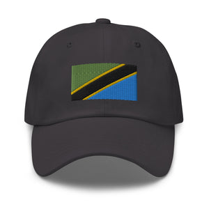 Tanzania Flag Cap - Adjustable Embroidered Dad Hat
