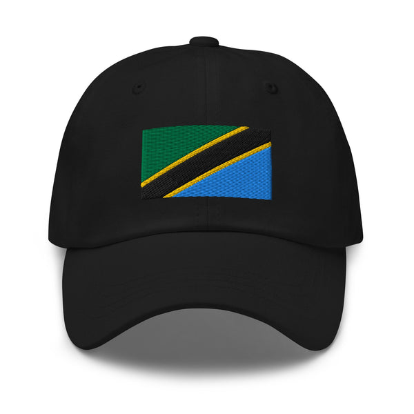 Tanzania Flag Cap - Adjustable Embroidered Dad Hat