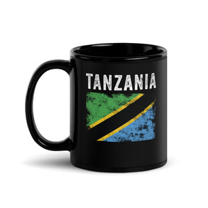 Tanzania Flag Distressed Tanzanian Flag Mug