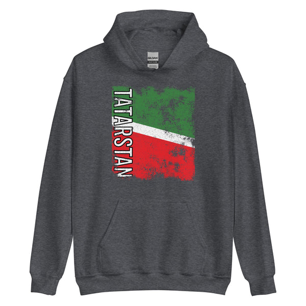 Tatarstan Flag - Distressed Flag Hoodie