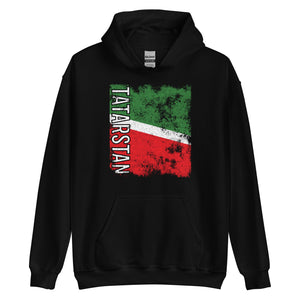 Tatarstan Flag - Distressed Flag Hoodie