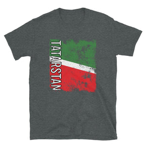 Tatarstan Flag Distressed T-Shirt