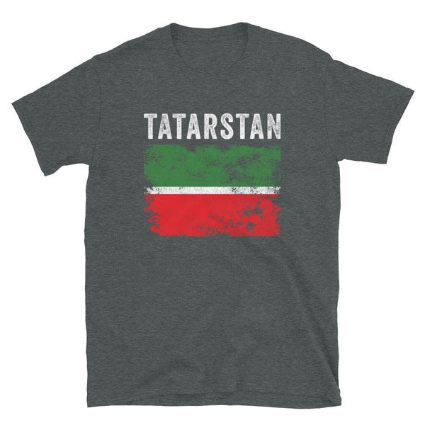 Tatarstan Flag Distressed - Tatar Flag T-Shirt