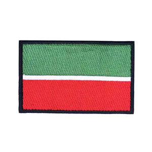 Tatarstan Flag Patch - Iron On/Hook & Loop Patch