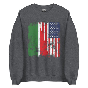 Tatarstan USA Flag - Half American Sweatshirt