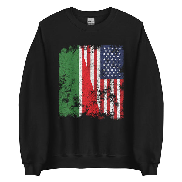 Tatarstan USA Flag - Half American Sweatshirt