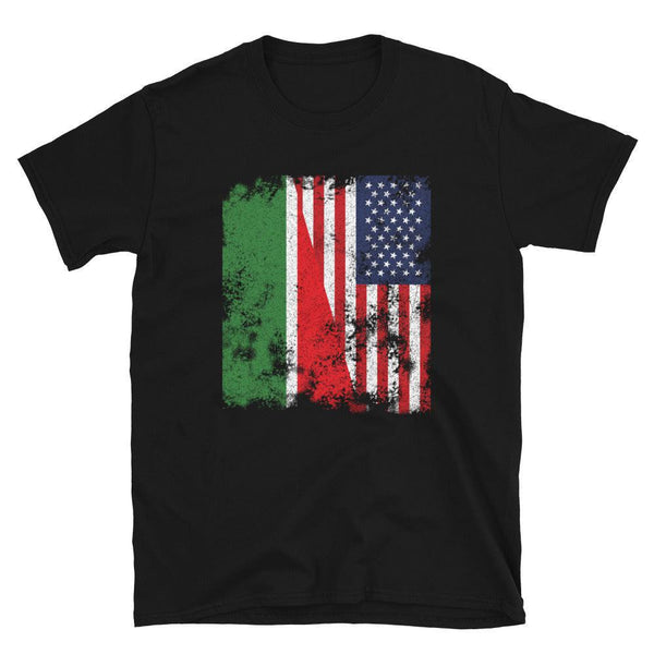 Tatarstan USA Flag - Half American T-Shirt