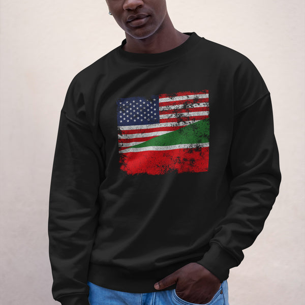 Tatarstan USA Flag Sweatshirt