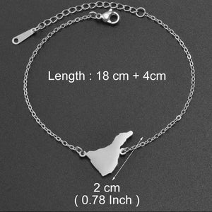 Tenerife, Lanzarote, Palma, Gomera, Fuerteventura, El Hierro Map Bracelets