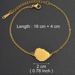 Tenerife, Lanzarote, Palma, Gomera, Fuerteventura, El Hierro Map Bracelets