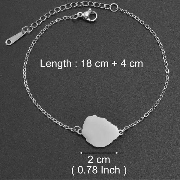 Tenerife, Lanzarote, Palma, Gomera, Fuerteventura, El Hierro Map Bracelets