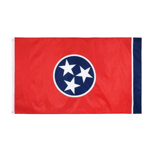 Tennessee State Flag - 90x150cm(3x5ft) - 60x90cm(2x3ft)