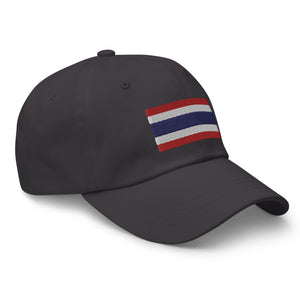 Thailand Flag Cap - Adjustable Embroidered Dad Hat