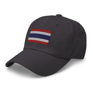 Thailand Flag Cap - Adjustable Embroidered Dad Hat