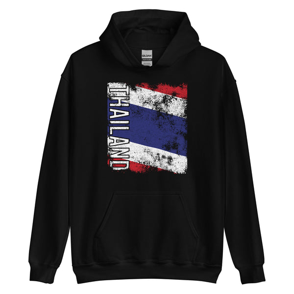 Thailand Flag - Distressed Flag Hoodie