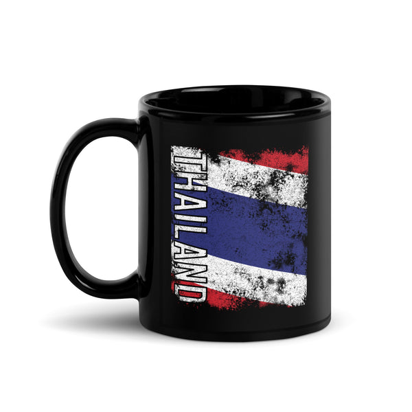 Thailand Flag - Distressed Flag Mug