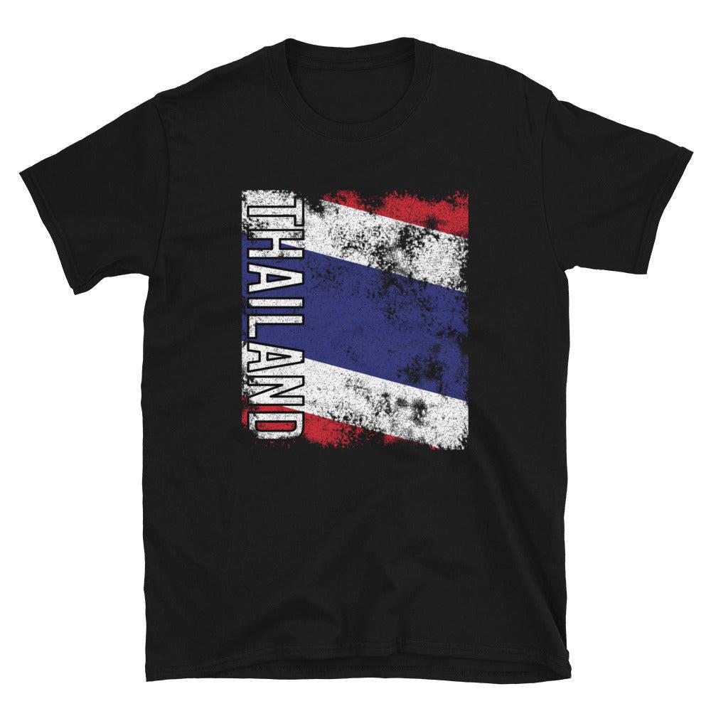 Thailand Flag Distressed T-Shirt