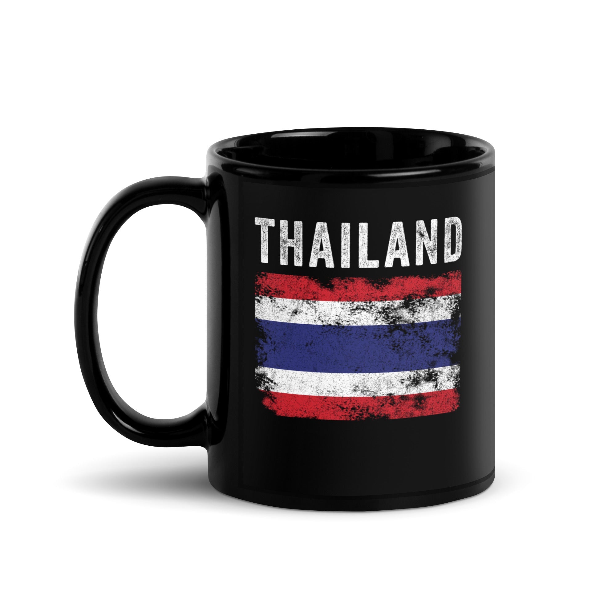 Thailand Flag Distressed - Thai Flag Mug