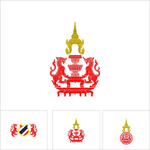 Thailand Prime Minister Flags - 150x150cm(5x5ft) - 90x90cm(3x3ft)