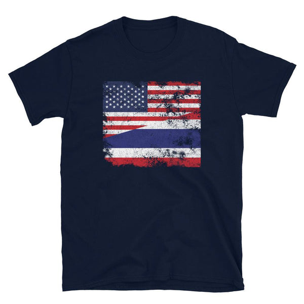 Thailand USA Flag T-Shirt