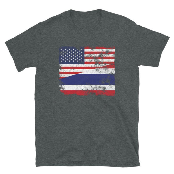 Thailand USA Flag T-Shirt