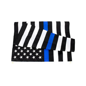 Thin Red and Blue Line Flag - 90x150cm(3x5ft) - 60x90cm(2x3ft)