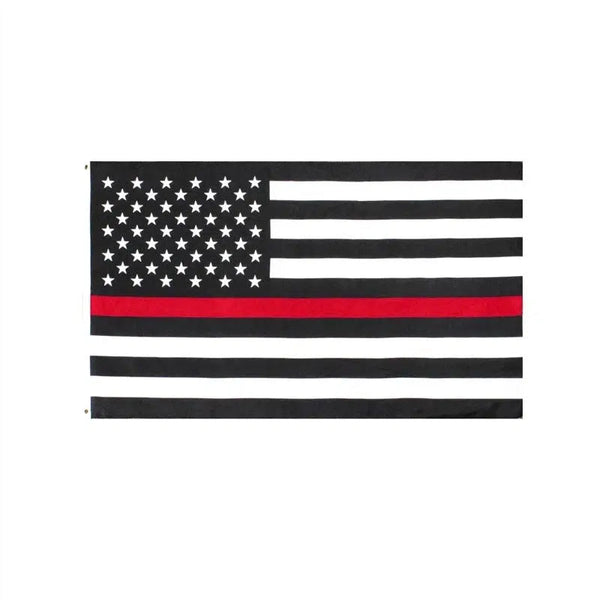 Thin Red and Blue Line Flag - 90x150cm(3x5ft) - 60x90cm(2x3ft)