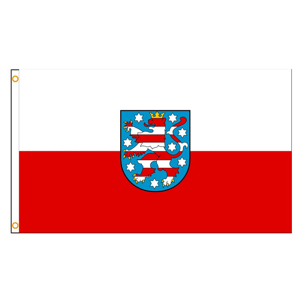 Thuringia Flag - 90x150cm(3x5ft) - 60x90cm(2x3ft)