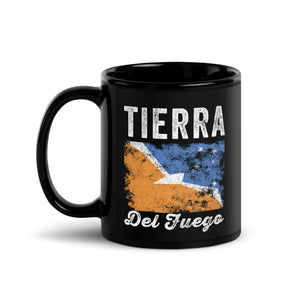 Tierra Del Fuego Flag Distressed Mug