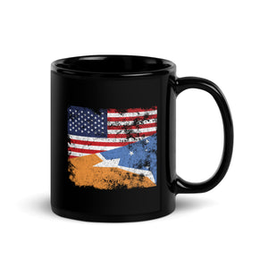 Tierra Del Fuego USA Flag Mug