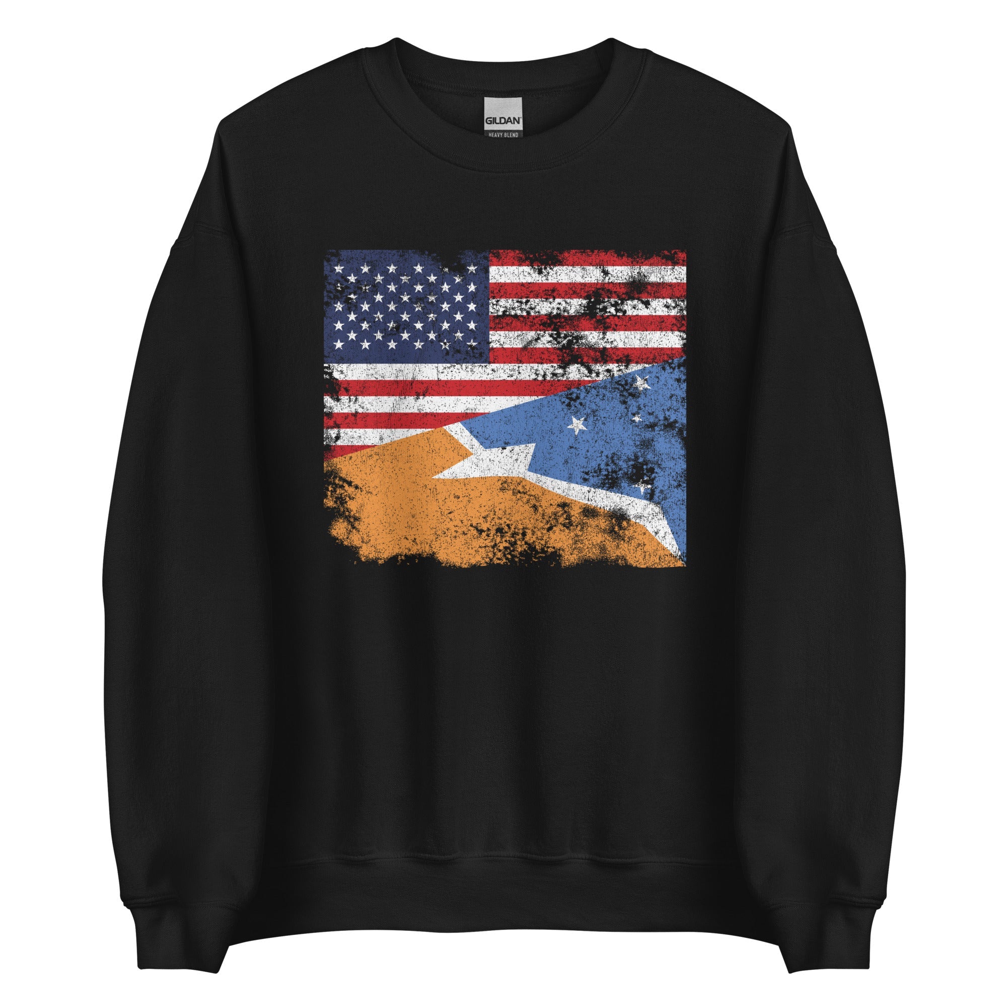 Tierra Del Fuego USA Flag Sweatshirt