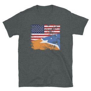 Tierra Del Fuego USA Flag T-Shirt