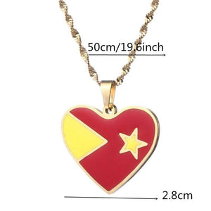 Tigray Flag Necklace