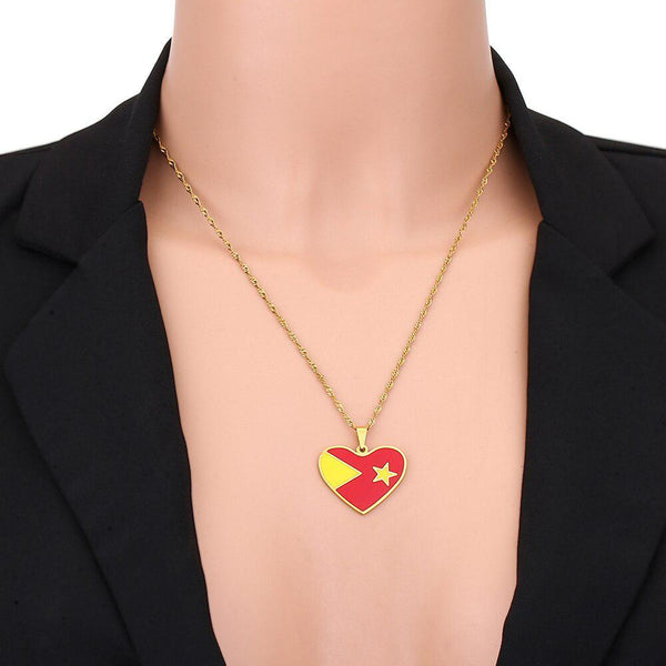 Tigray Flag Necklace