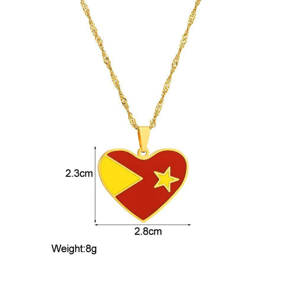 Tigray Flag Necklace