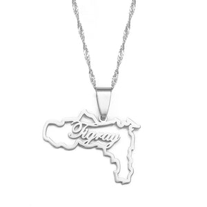 Tigray Map Necklace